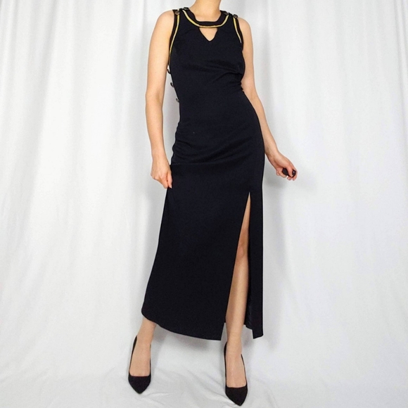 SOLD 90’s backless formal maxi dress - Picture 2 of 5